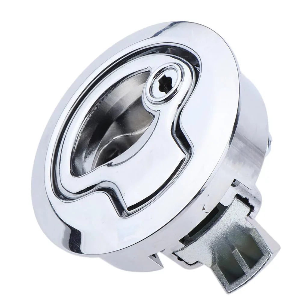 5 Pack Marine Boat 316 Stainless Steel 2 Unit 50mm Flush Mount Pull Handle with Keys,