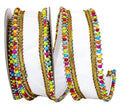 Reliant Ribbon - 93923W-030-40D, Ribbon, White, 2-1/2 Centimeter 5 Yards