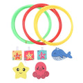 Diving Rings Toy For Kids Swimming Training Durable & Portable Underwater Sports Children Diving Rings