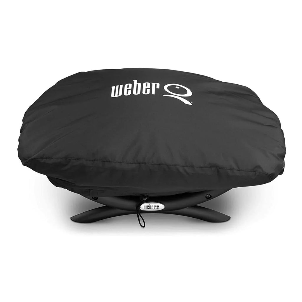 Weber Q 1400 Electric Grill Onyx with Grill Cover
