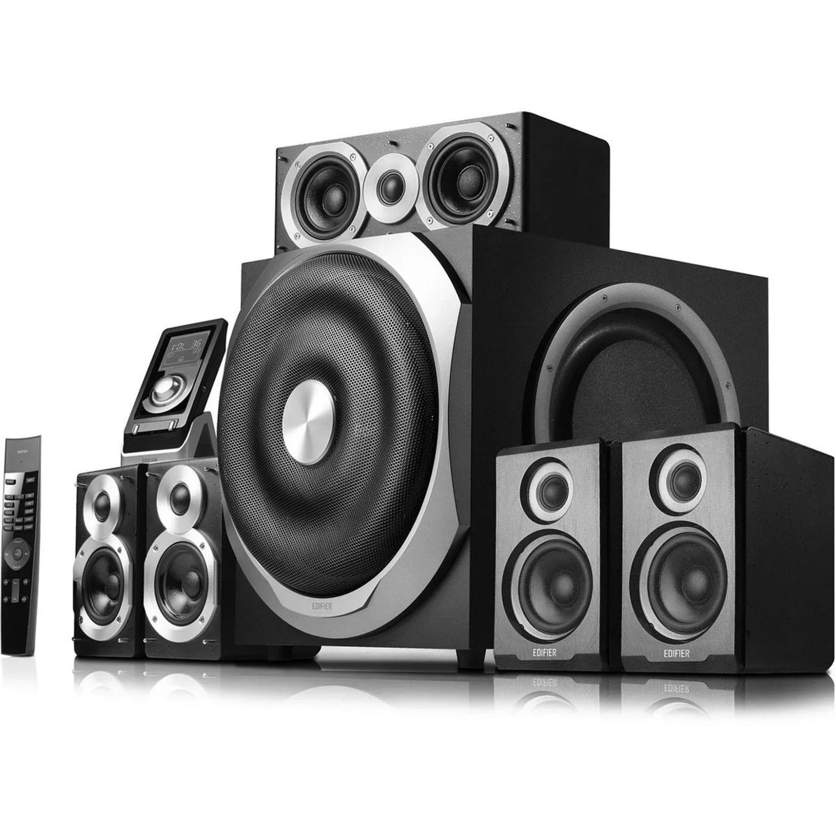 Edifier S760D 5.1 Speaker System, 540 W RMS, Charcoal
