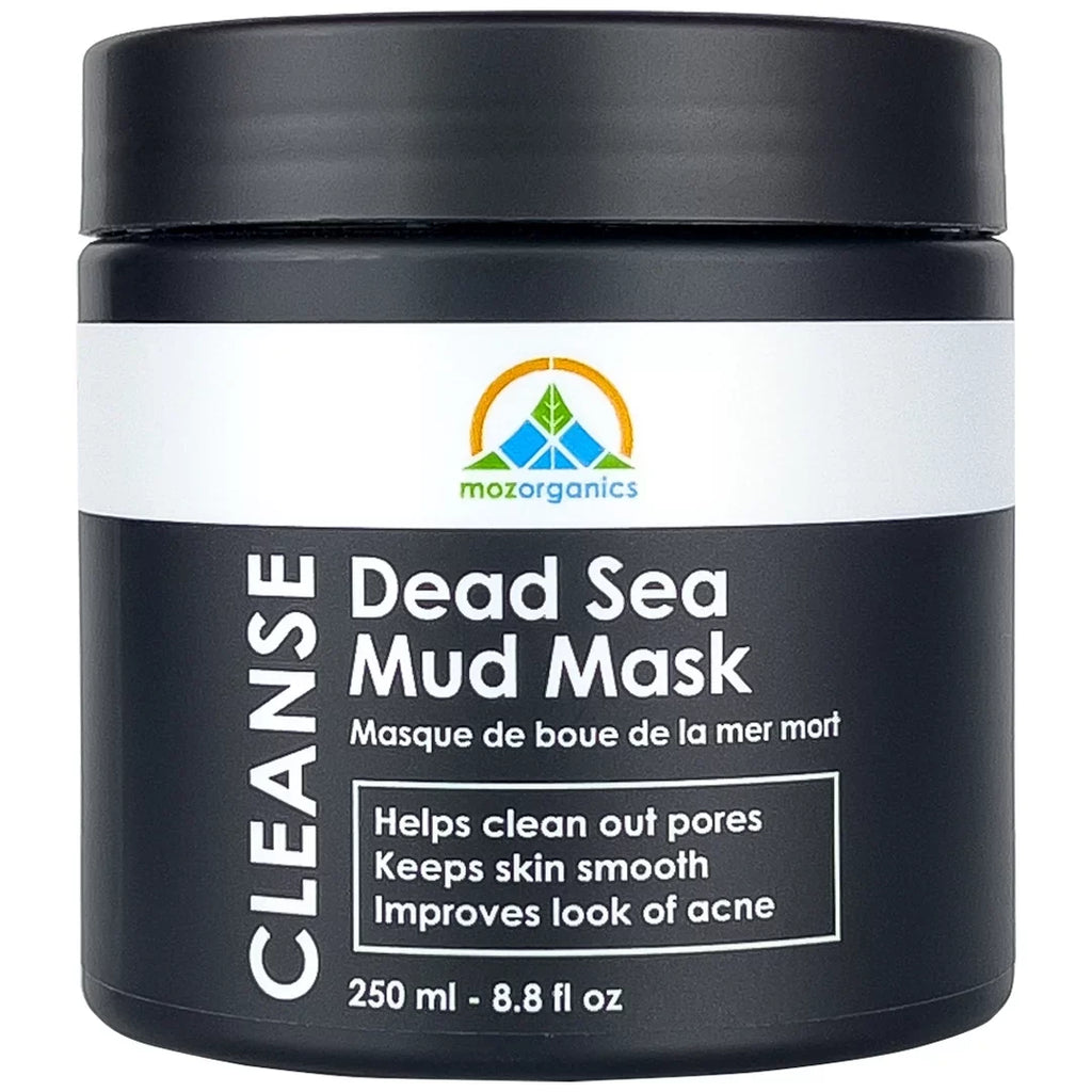 Dead Sea Mud Mask for Face and Body - Best Cleansing Clay for Charcoal and Clogged Pores (8.8oz.)
