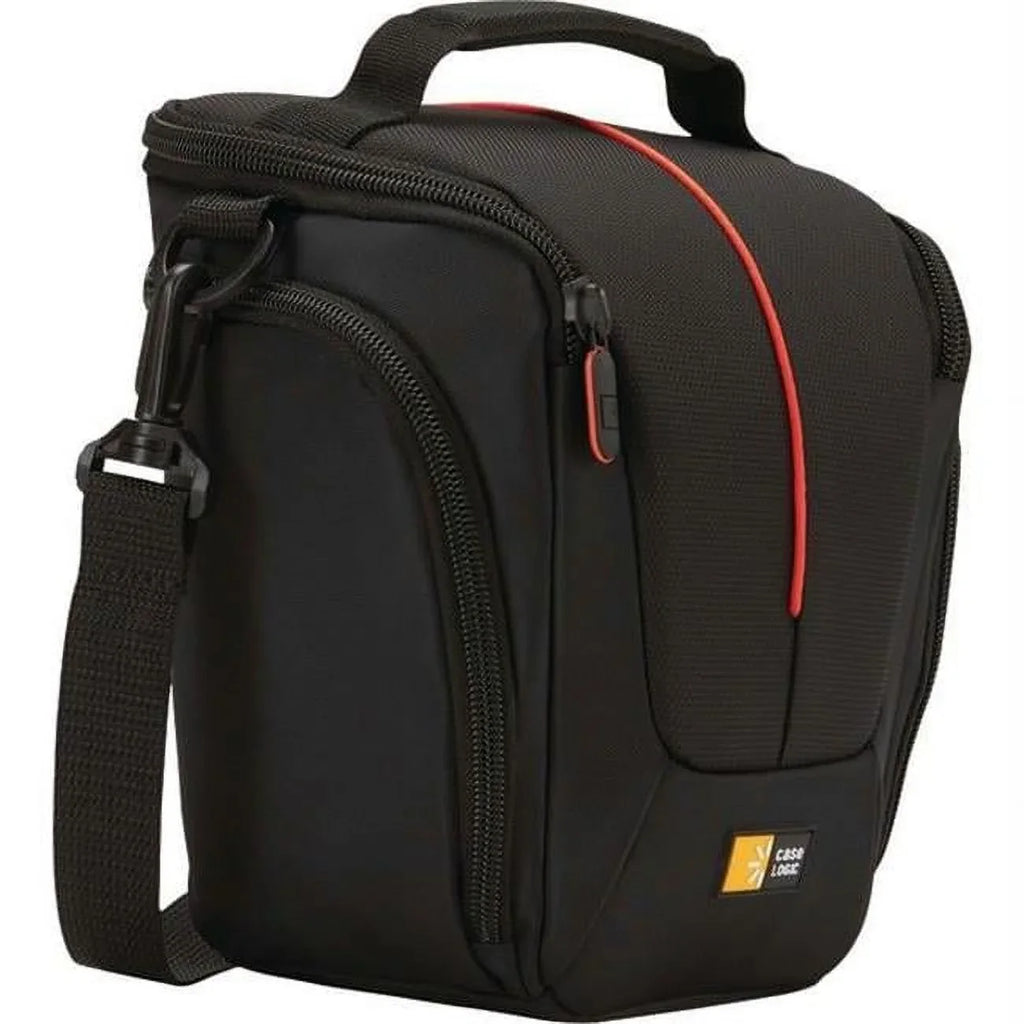Case Logic Carrying Case (Holster) Camera, Accessories, Battery, Cable, Lens Cap, Memory Card, Cloth - Onyx