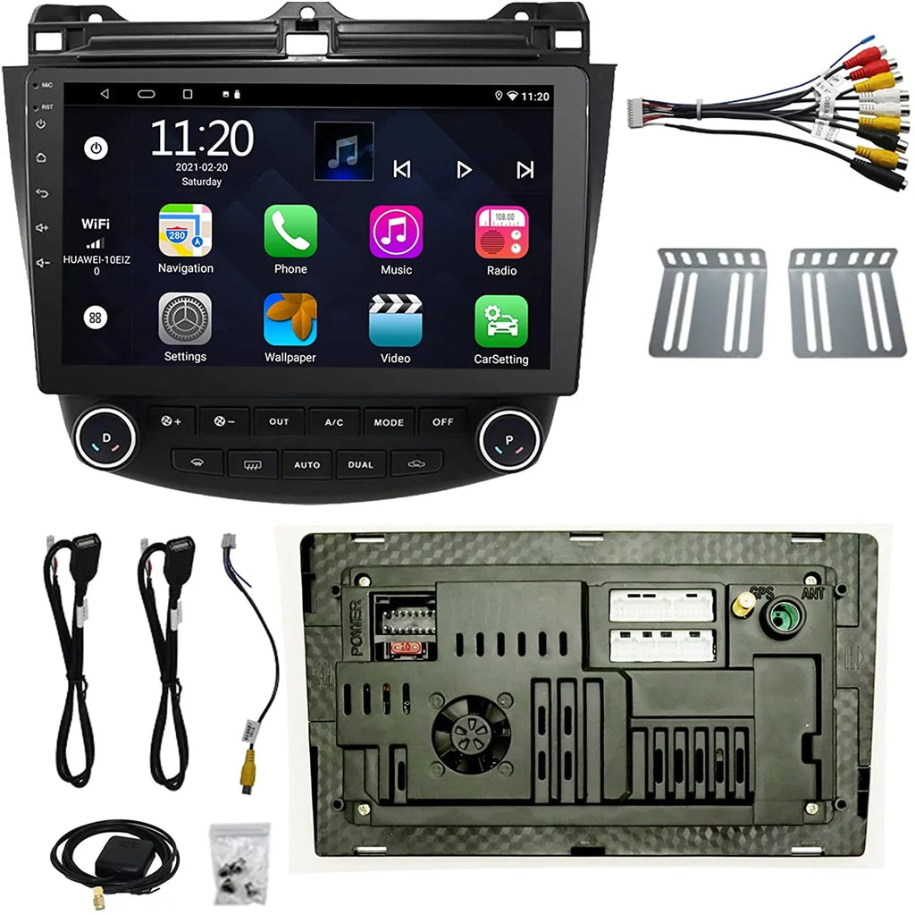 Binize Car Stereo Featuring CarPlay&Android Auto 10 Centimeter Android10 for Honda Accord 7th 2003 2004 2005 2006 2007
