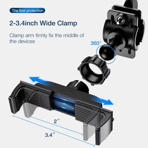 Bicycle Mount Handlebar Silicone Holder Bike Non-Slip Strap Shockproof P3J for Doro 824 SmartEasy - Essential Phone (PH-1) - Google Pixel XL 5 4a 4 XL 3a XL 3 XL 2 XL - HTC U11 U12 Plus