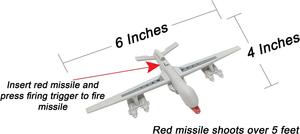 31 Centimeter Toy Aircraft Carrier with Sound Effects Military Vehicles and 6 Drones