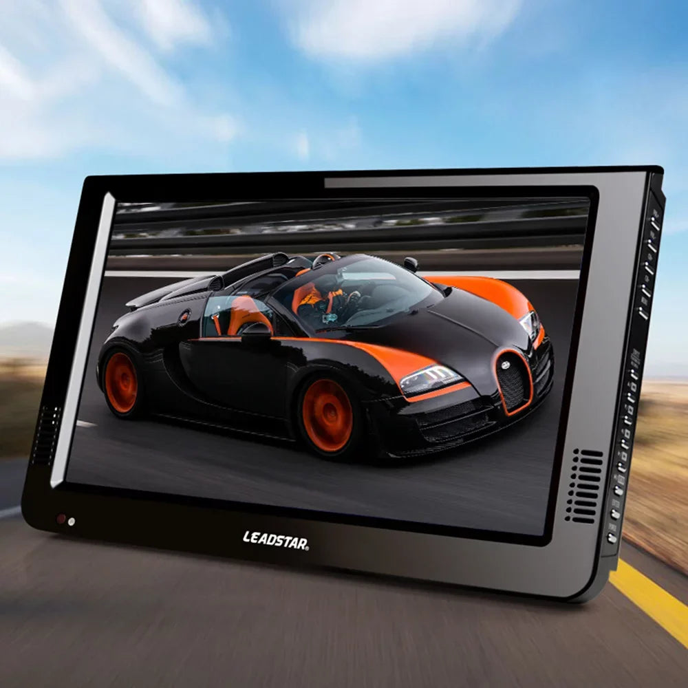 LEADSTAR 10 Centimeter Portable Digital ATSC TFT Screen Freeview LED TV Video Player for , USB Card Support