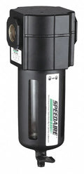 Speedaire Filter,3/8" NPT,112 cfm,5 micron 4ZL48