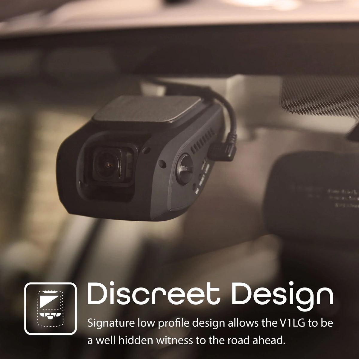 Rexing V1LG FHD 1080p Dual Channel Car Dash Cam