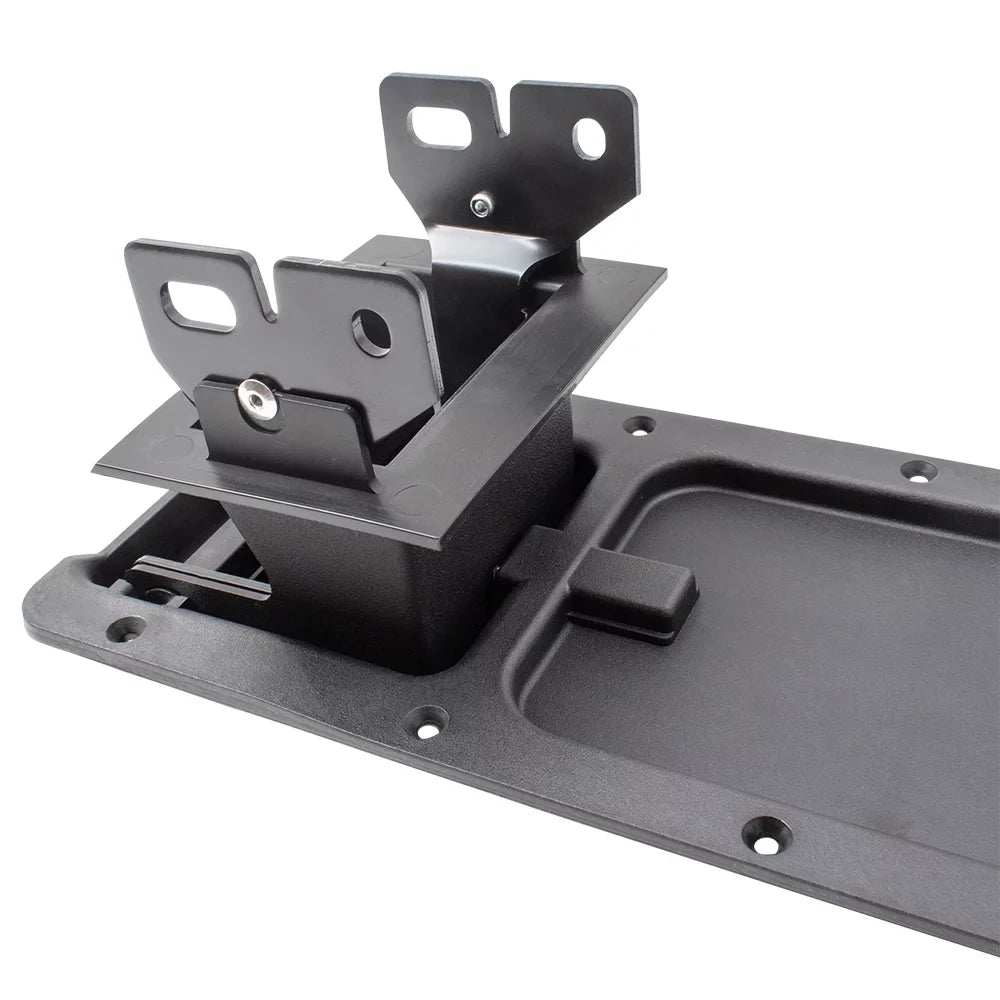 Brock Replacement Dark Full Center Console Armrest Repair Kit Base & Hinges Compatible with 04-11 Ranger Pickup Truck 3L5Z 10047A20 AAB