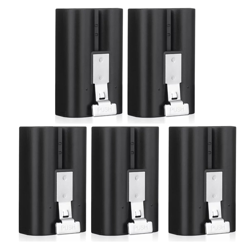 EBL 5-Pack Rechargeable Doorbell Replacement Battery Compatible with Ring Video Doorbell 2/3/3 Plus/4, Spotlight Cam, Stick Up Cam, for Ring Doorbell Camera, Backup Batteries 6040mAh 3.65V