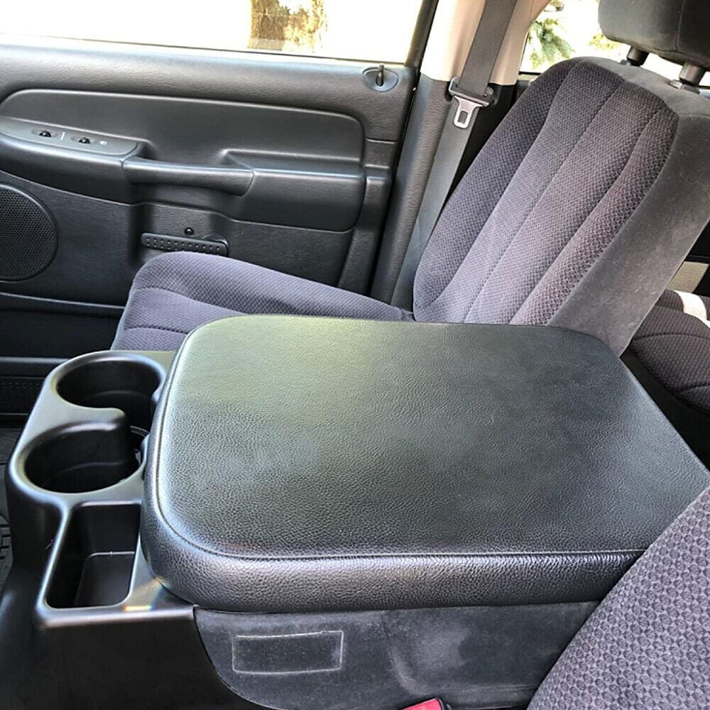 Teledu Fit For 03-12 Dodge Ram 1500 2500 3500 Matte Dark Center Console Cup Holder