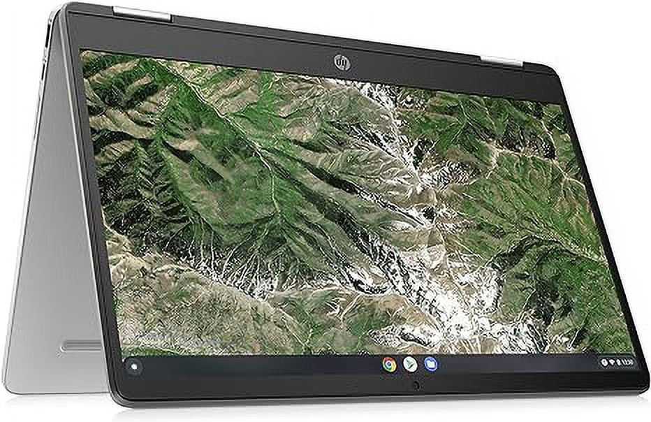 Open Box HP Chromebook x360 14a 2-in-1 14" HD N5000 4 64GB 14a-ca0022nr - Mineral Silver