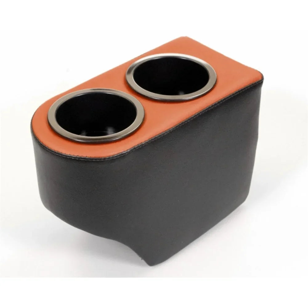 Teledu Universal Madrid Charcoal HumpHugger Dual Drink Holder MuscleCar Hotrod Made