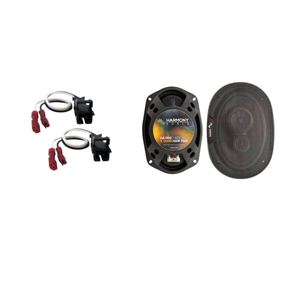 Fits Buick LaCrosse 2005-2009 Rear Deck Replacement Harmony HA-R69 Speakers New
