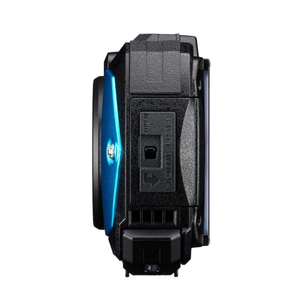 Ricoh Imaging PENTAX WG-90 All Weather Adventure Compact Camera with Tough Body Construction, Exceptional Image Quality and Underwater Shooting Mode (Blue)