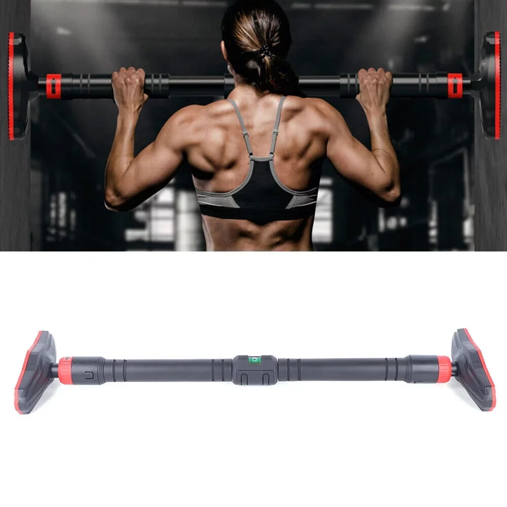 ZhdnBhnos Pull Up Horizontal Bar Heavy Duty Doorway Fitness Bar Home Gym Chin Up Bar Adjustable Inch
