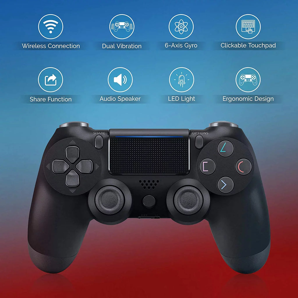 PRO Wireless GamePad Compatible with Samsung Galaxy S20 Controller Plus 1,000 Battery/Built-In Speaker/Gyro/Remote BlueTooth Slim Onyx