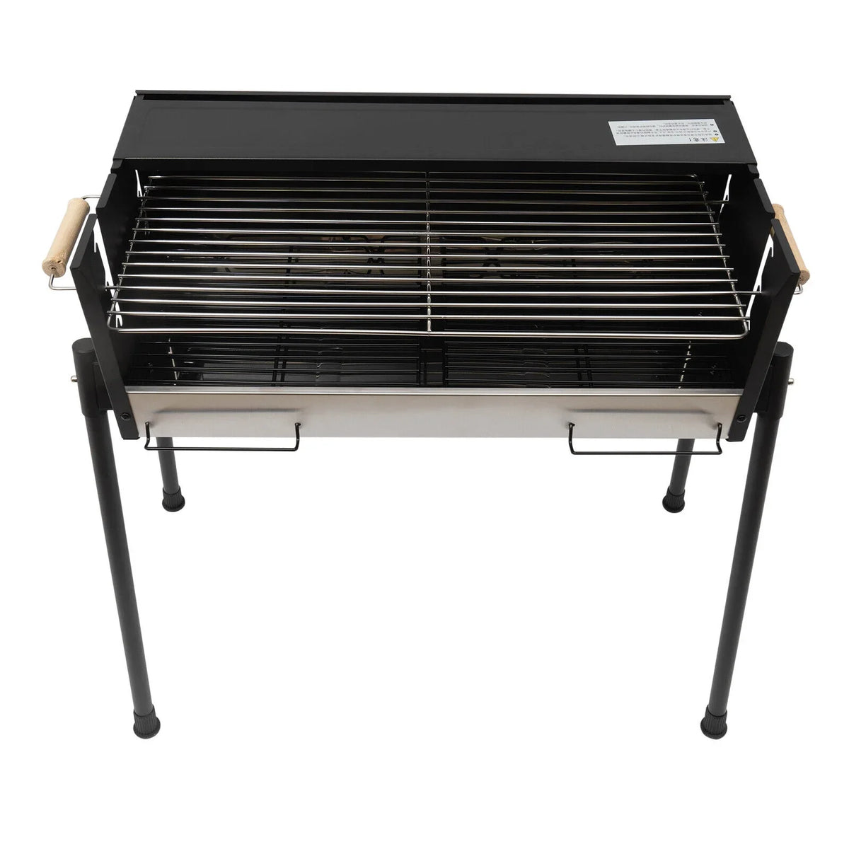 Miumaeov Barbecue Charcoal Grill Portable Charcoal Grill 304 Food Grade Stainless Steel Folding Grill with BBQ Tool Kits for Camping Grill Picnic