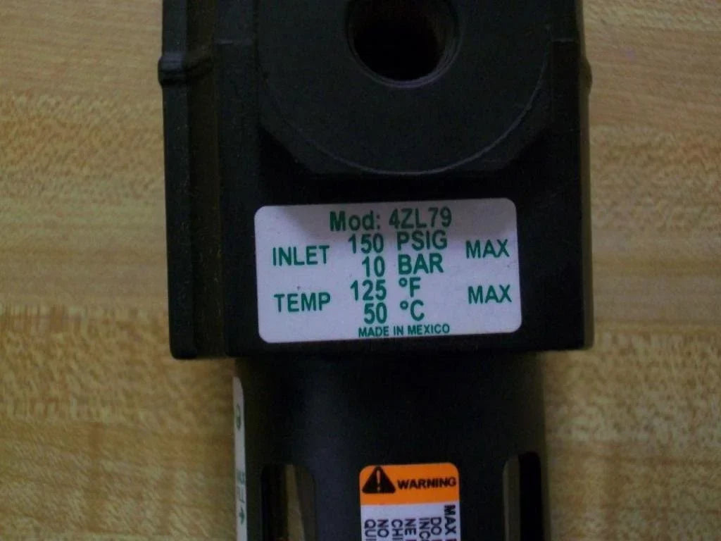 Speedaire Air Line Lubricator,1/4In,60 cfm,150 psi 4ZL79