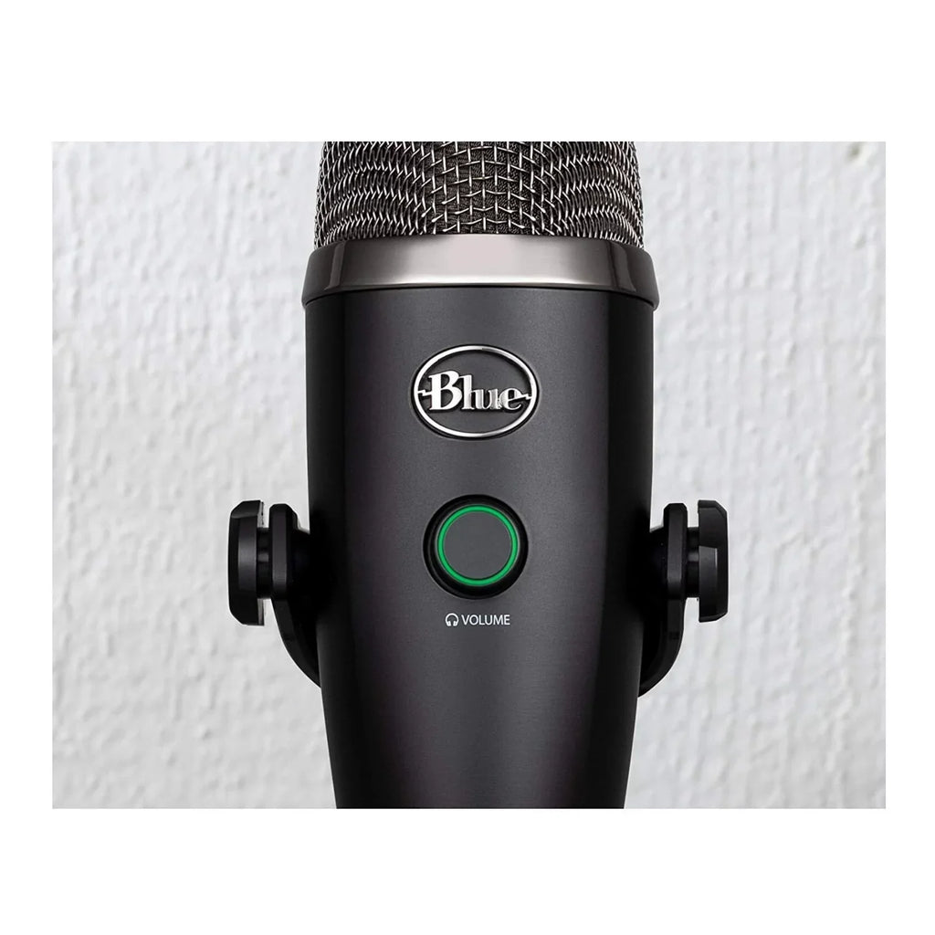 Blue Yeti Nano Premium USB Mic Charcoal with Knox Gear Boom Arm, Pop Filter and Shock Mount