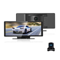 4K Front & Rear DVR Dash Camera with 10.26 Centimeter Touchscreen - Android Auto Compatible, Built-in WiFi, G-Sensing, Loop Recording, Hands-Free Calling