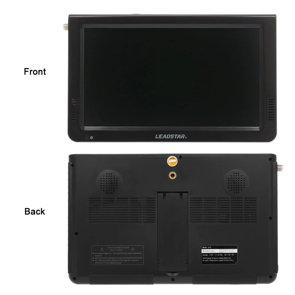 LEADSTAR 10 Centimeter Portable Digital ATSC TFT Screen Freeview LED TV Video Player for , USB Card Support