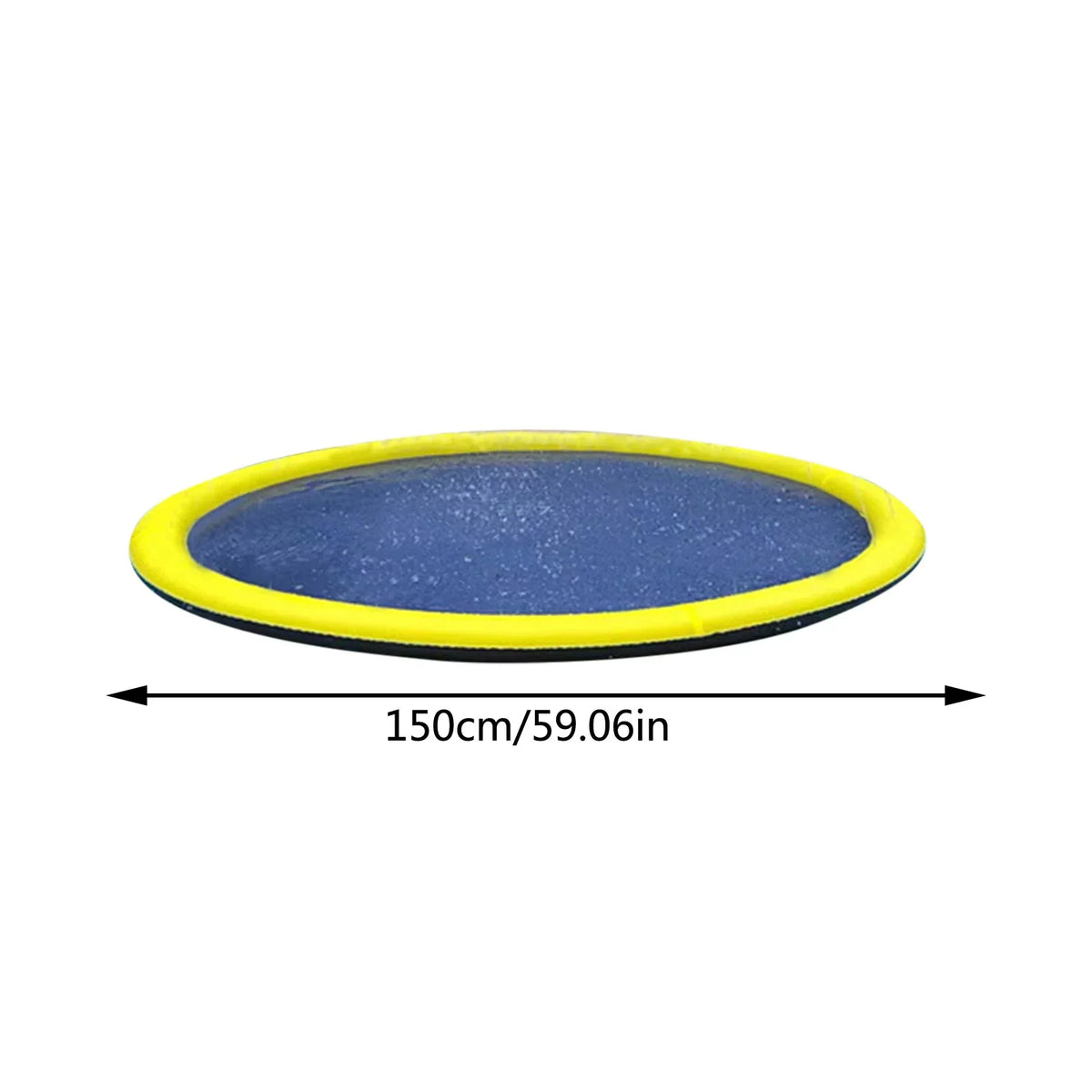YHAIOGS Polymer Pet Spray Mat Outdoor Non Slip Splashing Mat Dog Swimming Bath Sprinkler Mat