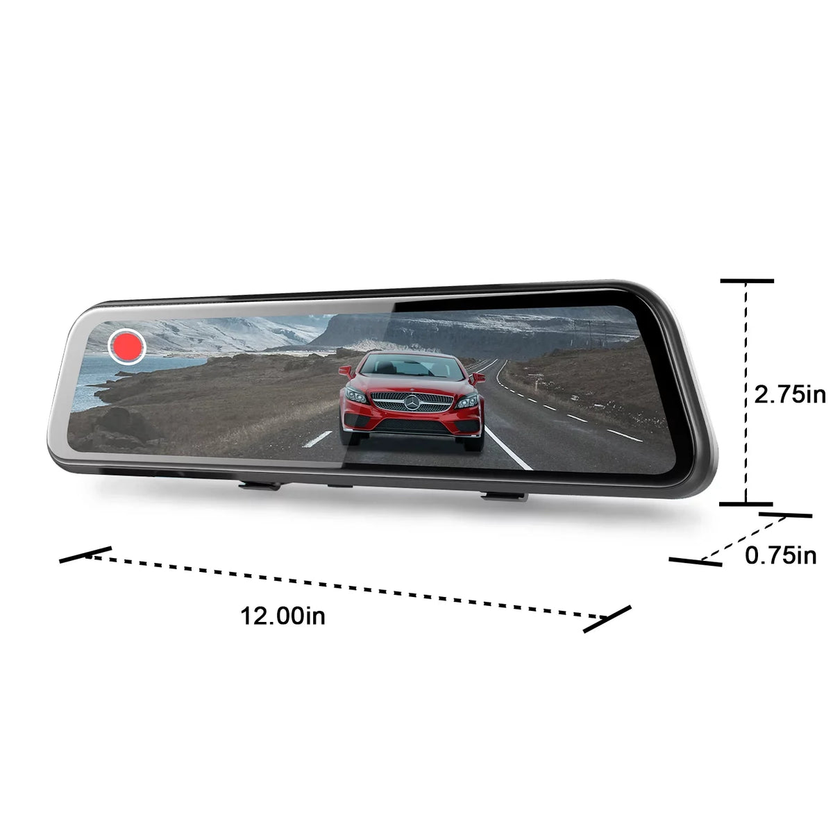 Rexing M1 PRO Dash cam 10" 2K Front and Rear Mirror
