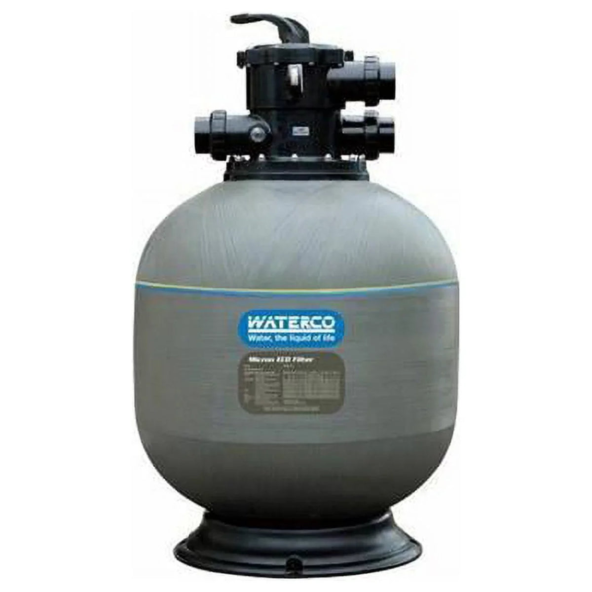 Waterco 220126401NA 24 in. 50 PSI S602 Micron Top Mount S-Series Filter with 2 in. Bulkhead Connection