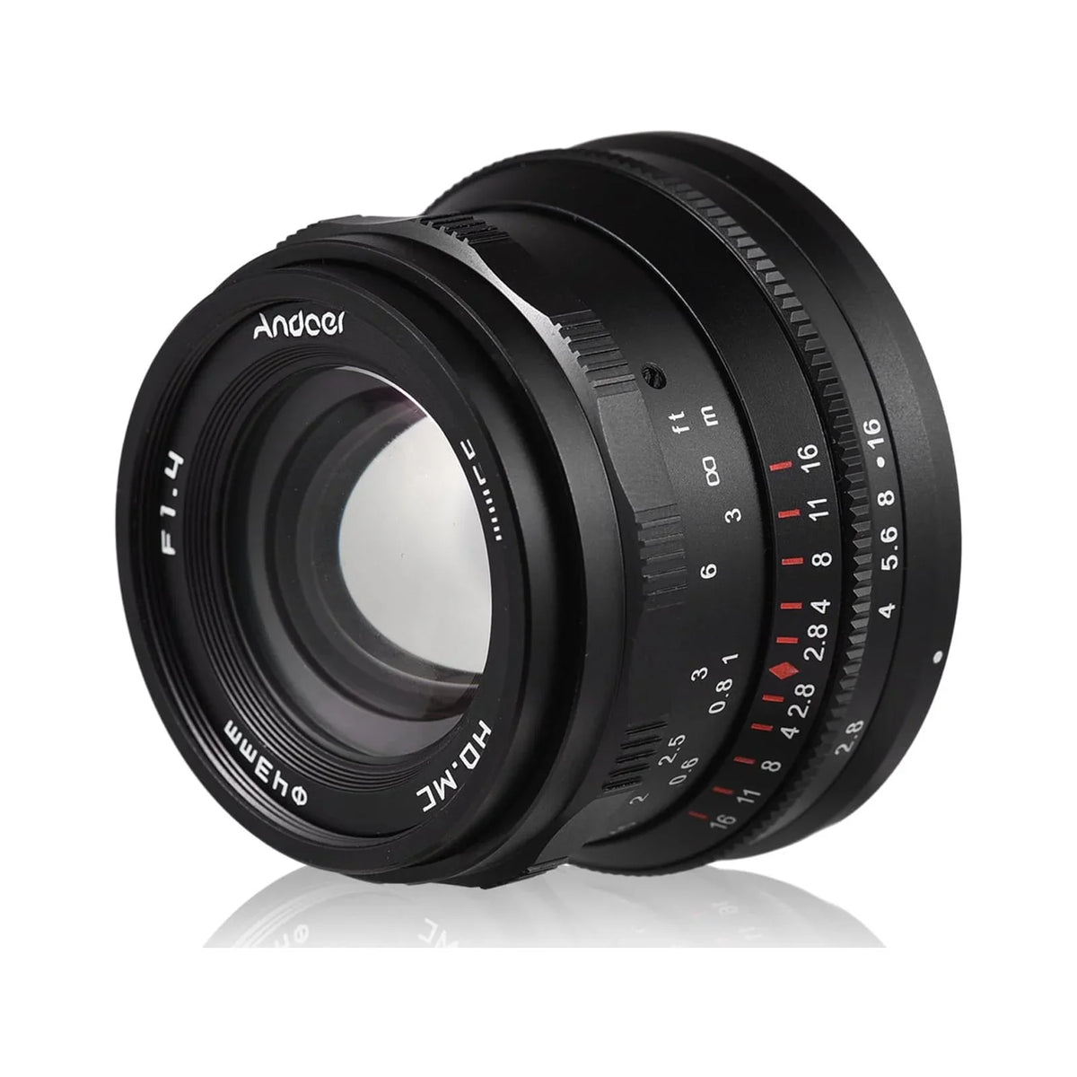 Dcenta Full Frame Camera Lens with Large Aperture Manual Focus for Sony A7/A7II/A7R/A7RII/A7S/A7SII/A6500/A6300