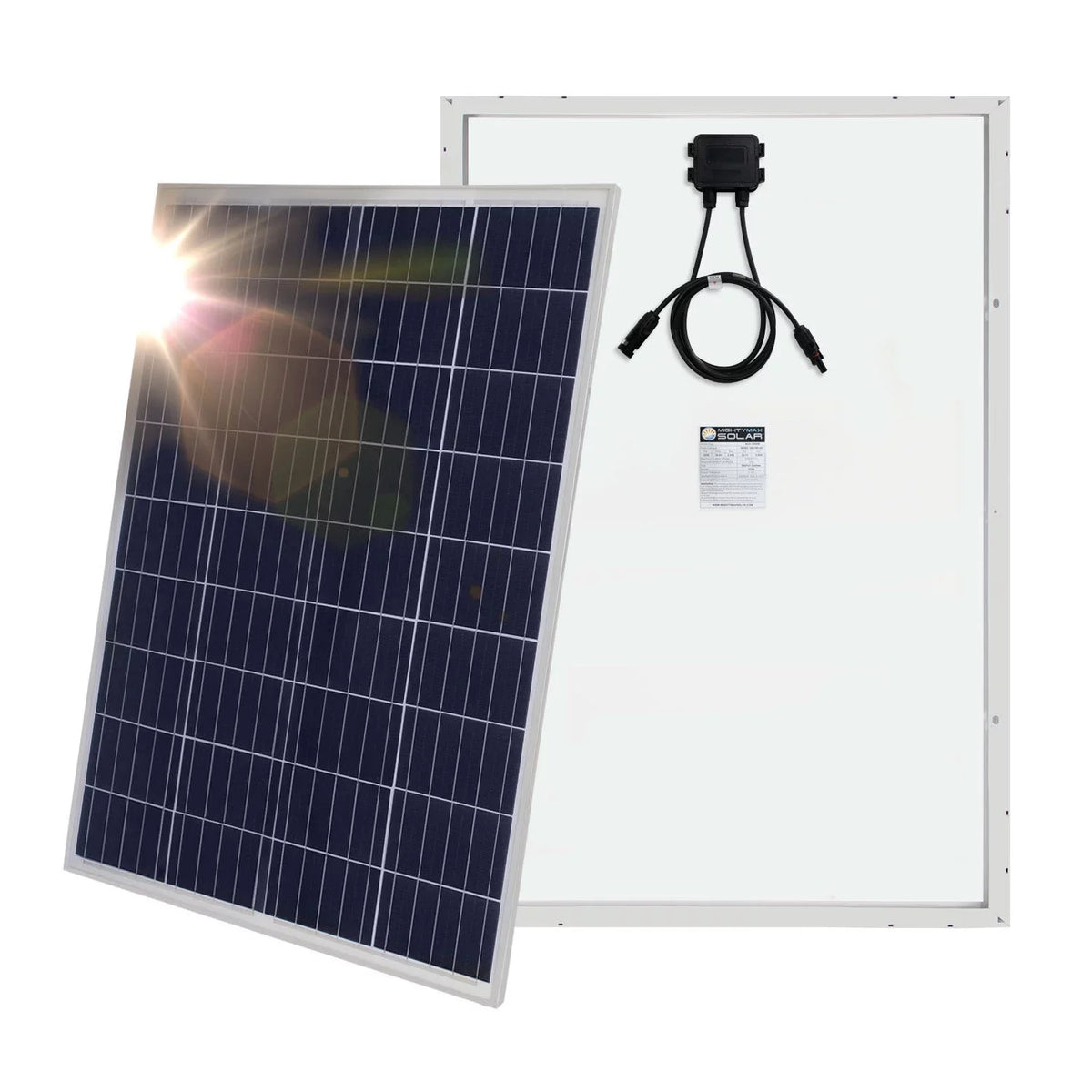 100Watt Solar Panel 12V Poly Battery Charger for ACOPower Panel