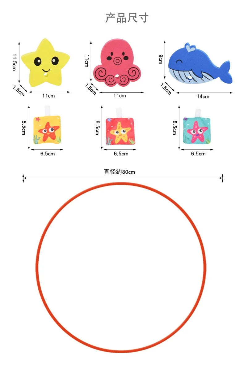 Diving Rings Toy For Kids Swimming Training Durable & Portable Underwater Sports Children Diving Rings