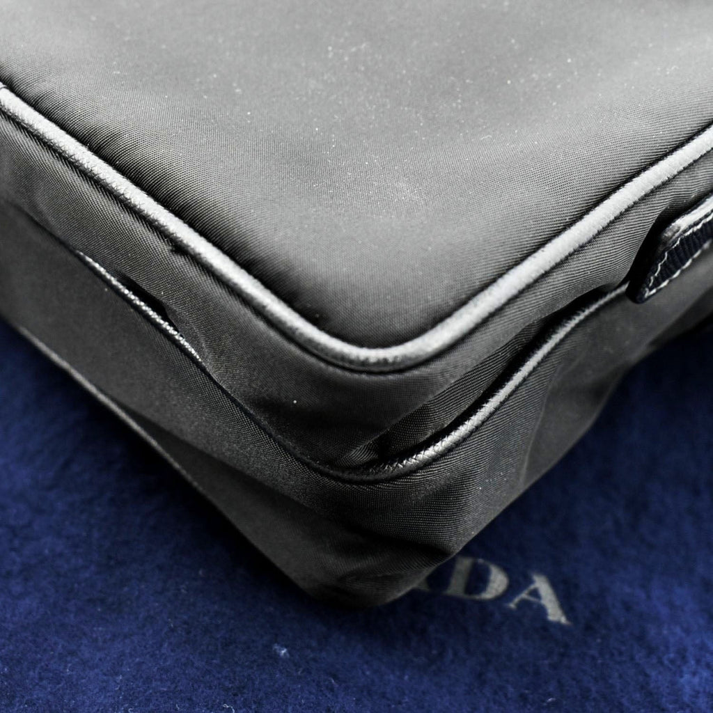 Pre-owned PRADA 2vz026 Nylon Backpack Bag Midnight