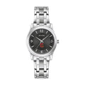 Women's Bulova Onyx Cornell Big Red Stainless Steel Corporate Collection Watch