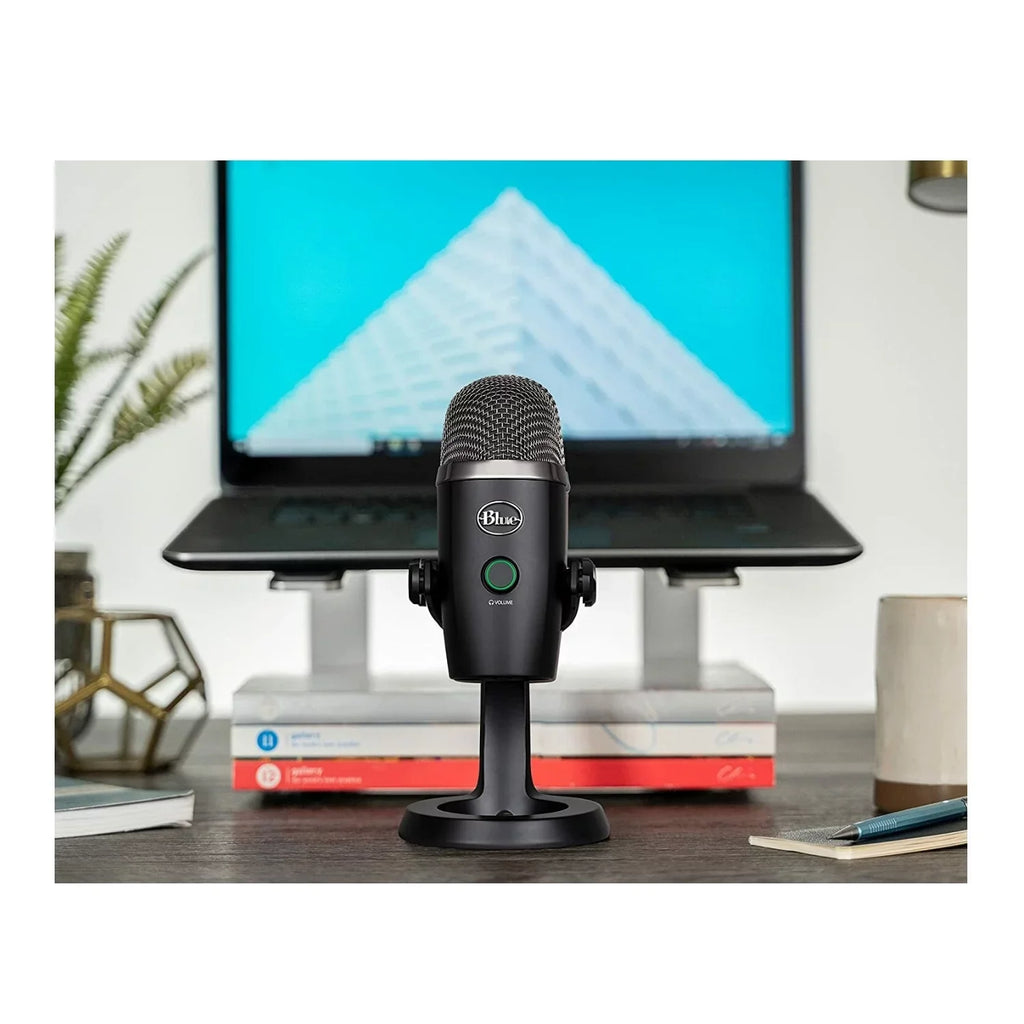 Blue Yeti Nano Premium USB Mic Charcoal with Knox Gear Boom Arm, Pop Filter and Shock Mount