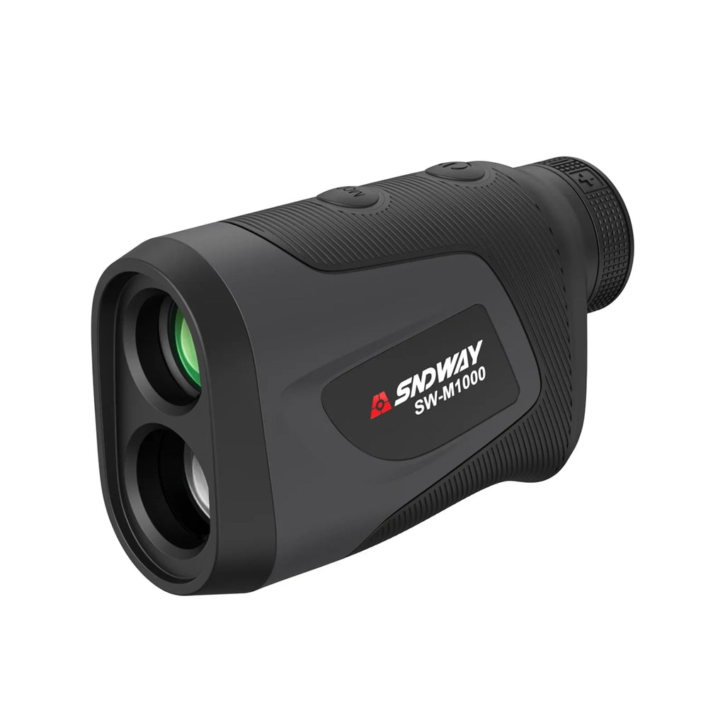 SNDWAY Range Finder,Handheld Compensation Pole Outdoor Telescope Handheld 3~1000M Precision Distance Meter 6X Outdoor 6X Outdoor Telescope Compensation Pole Lock Pole Lock Function Distance Meter 6X