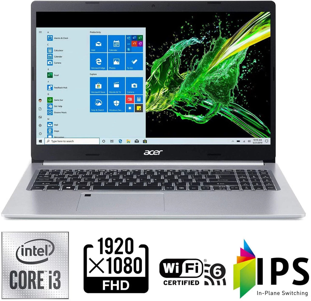 Acer Aspire 5 (A515-55-35SE) + (Accessory Bundle)