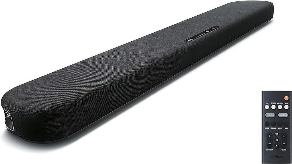 Open Box Yamaha Audio SR-B20A Sound Bar with Built-in Subwoofers and Bluetooth - Midnight