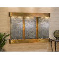 Adagio OFR1012 Olympus Falls Round Wall Fountain - Rustic Copper-Green Featherstone