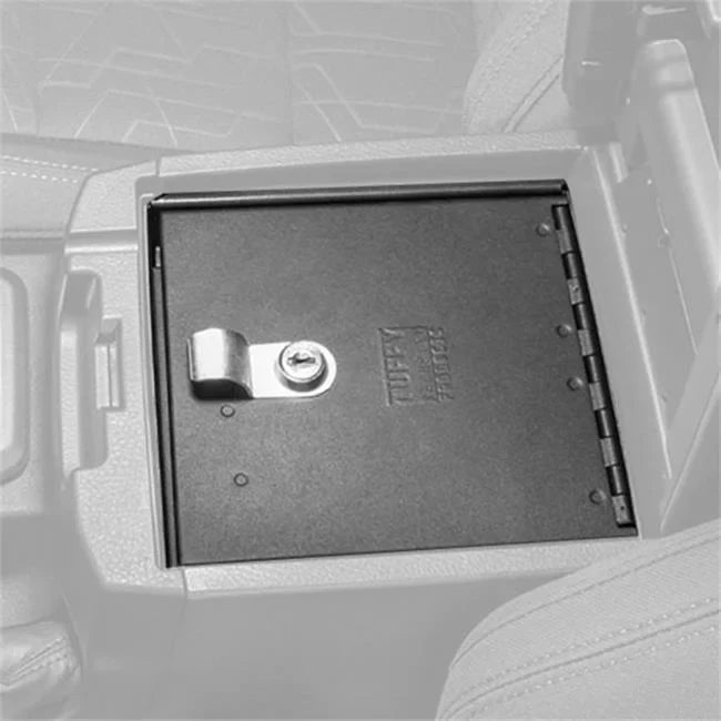 Tuffy Security Products 324-01 Console Safe; Charcoal 2016-Current Toyota Tacoma