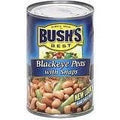 Bush,S Charcoal Peas 15.5Oz Cans (Pack Of 6) (With Snaps)