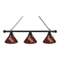 Holland Bar Stool Florida State Script Seminoles 3 Shade Pool Billiard Light, Dark
