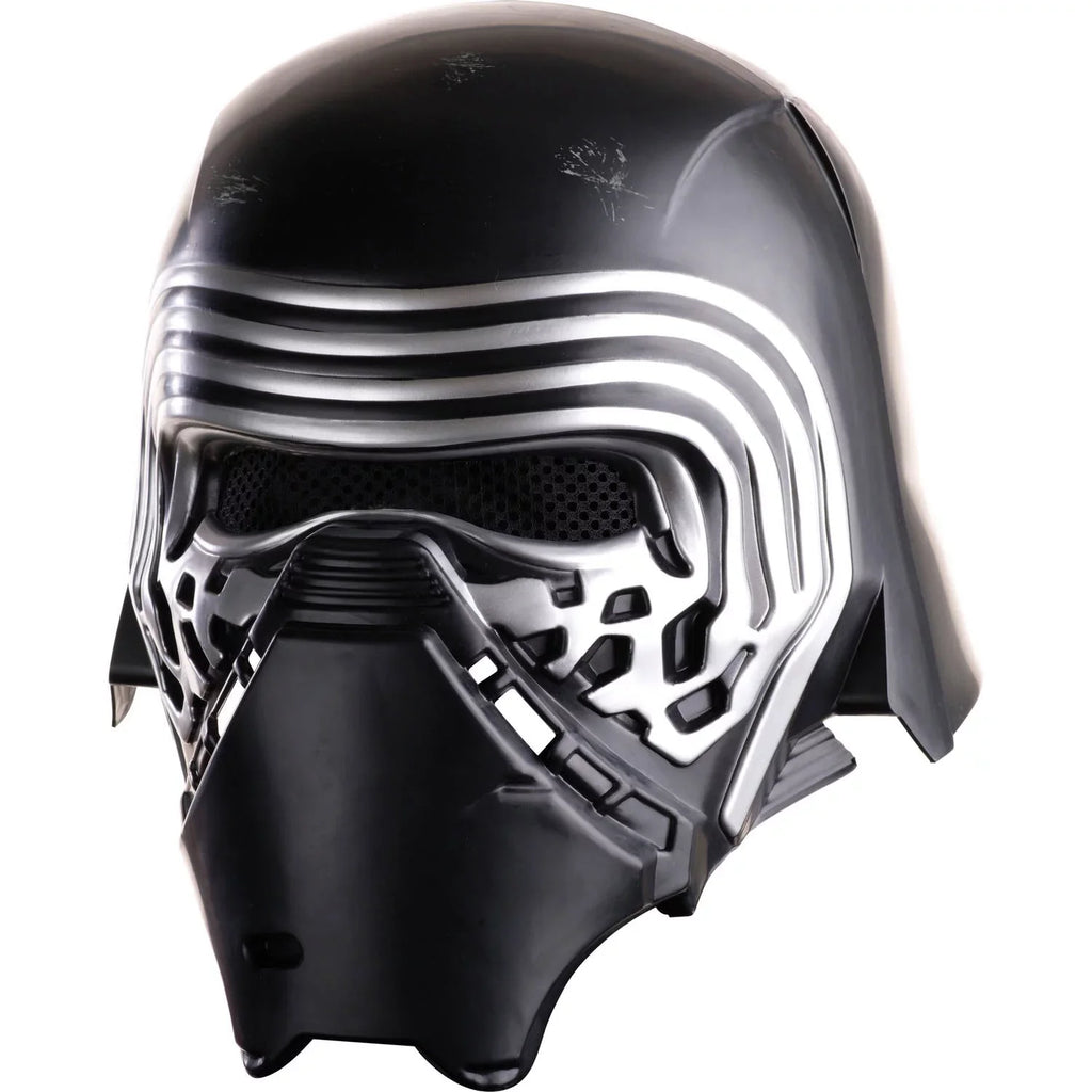 Star Wars Kylo Ren Charcoal Plastic Halloween Costume Mask, for Adult