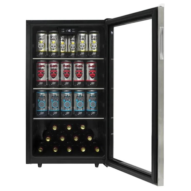 Danby 4.5 cu. ft. Free-Standing Beverage Center, Stainless Steel