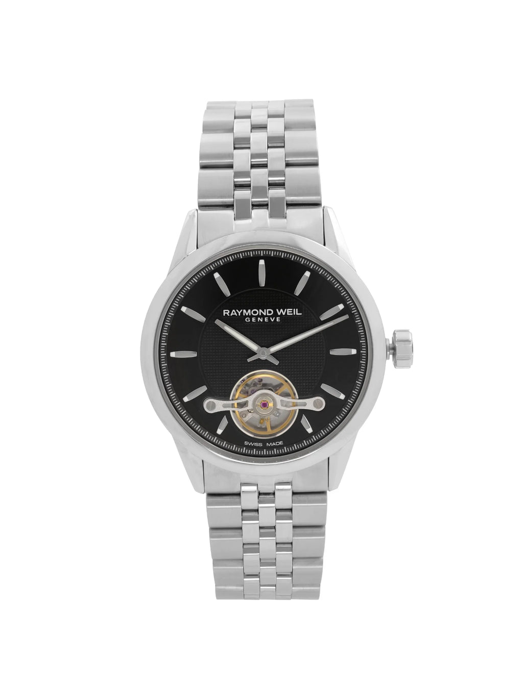 Raymond Weil Freelancer 42mm Steel Midnight Dial Automatic Mens Watch 2780-ST-20001
