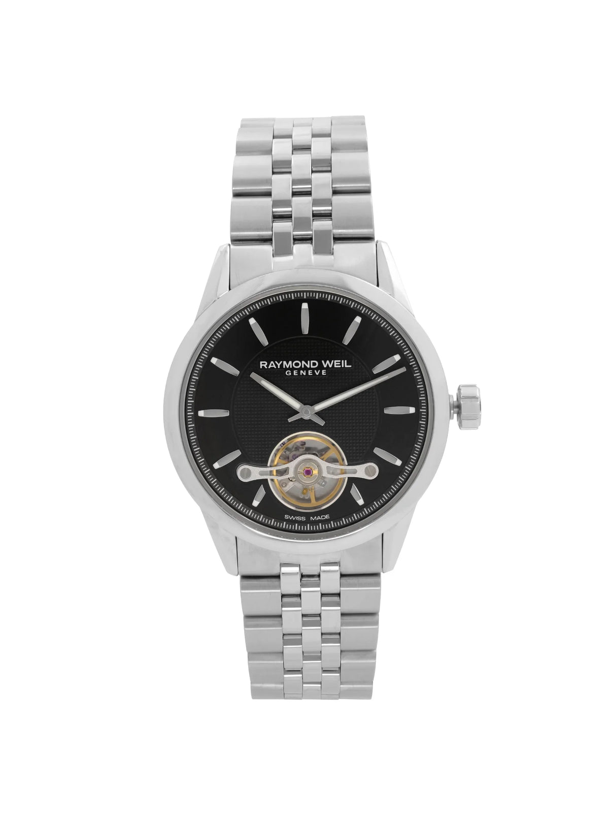 Raymond Weil Freelancer 42mm Steel Midnight Dial Automatic Mens Watch 2780-ST-20001