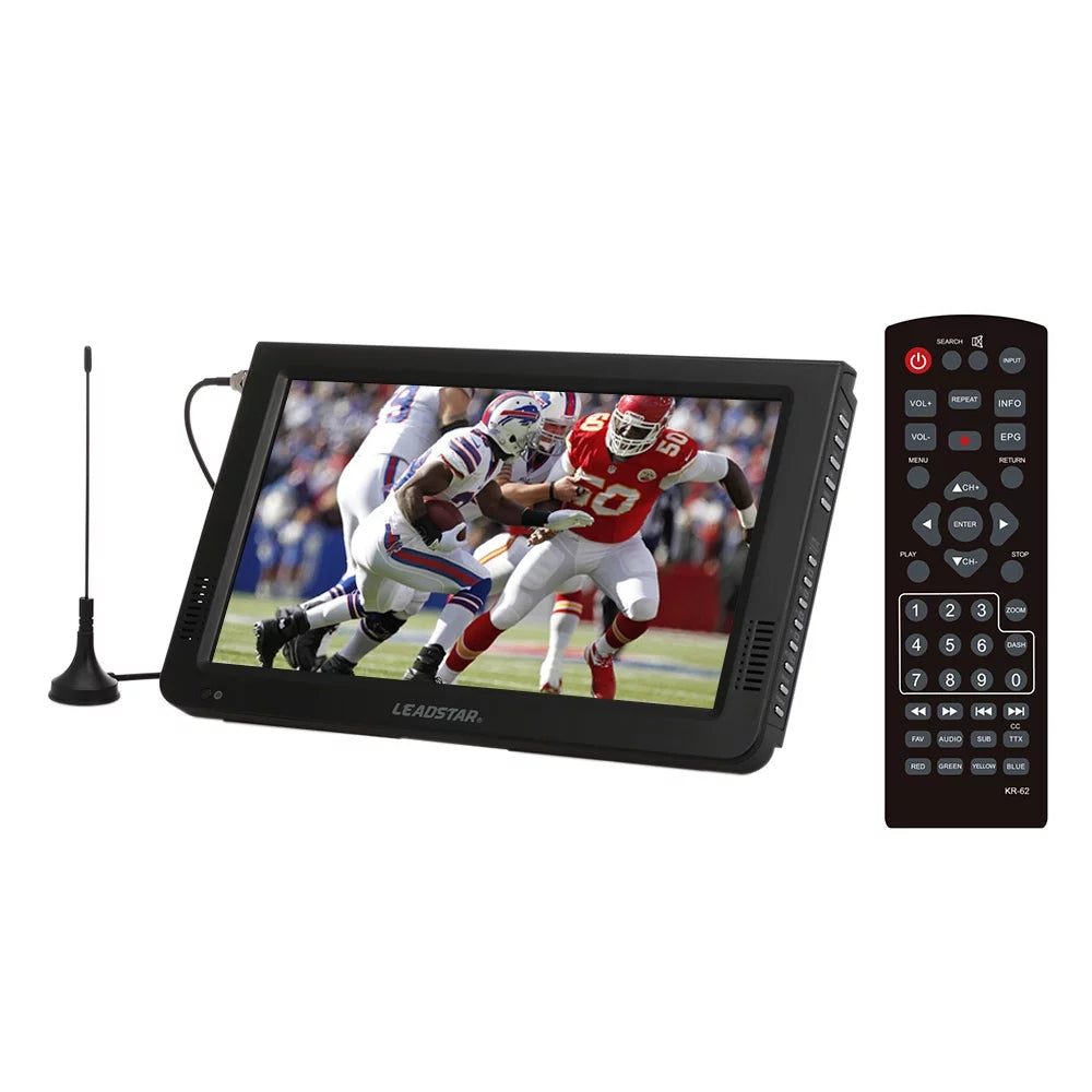 LEADSTAR 10 Centimeter Portable Digital ATSC TFT Screen Freeview LED TV Video Player for , USB Card Support