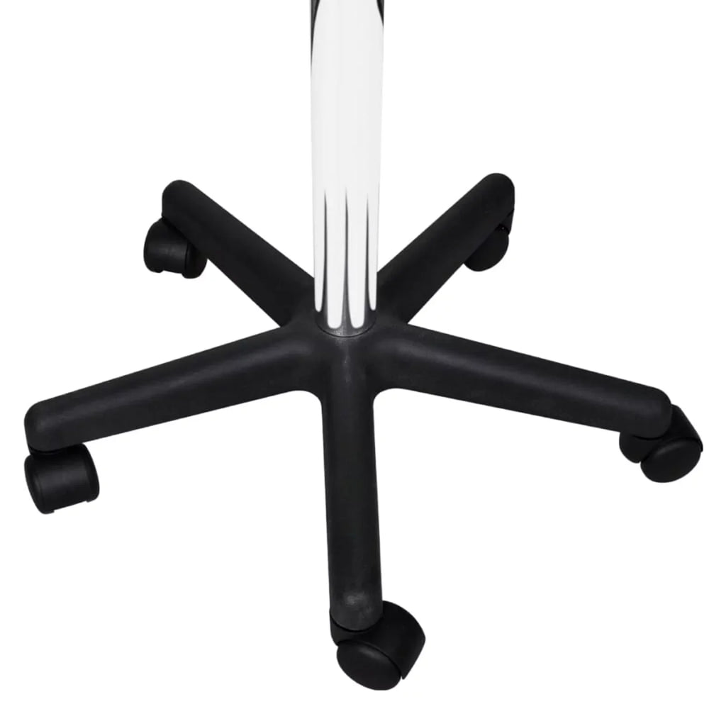 OWSOO Office Stool White Faux Leather
