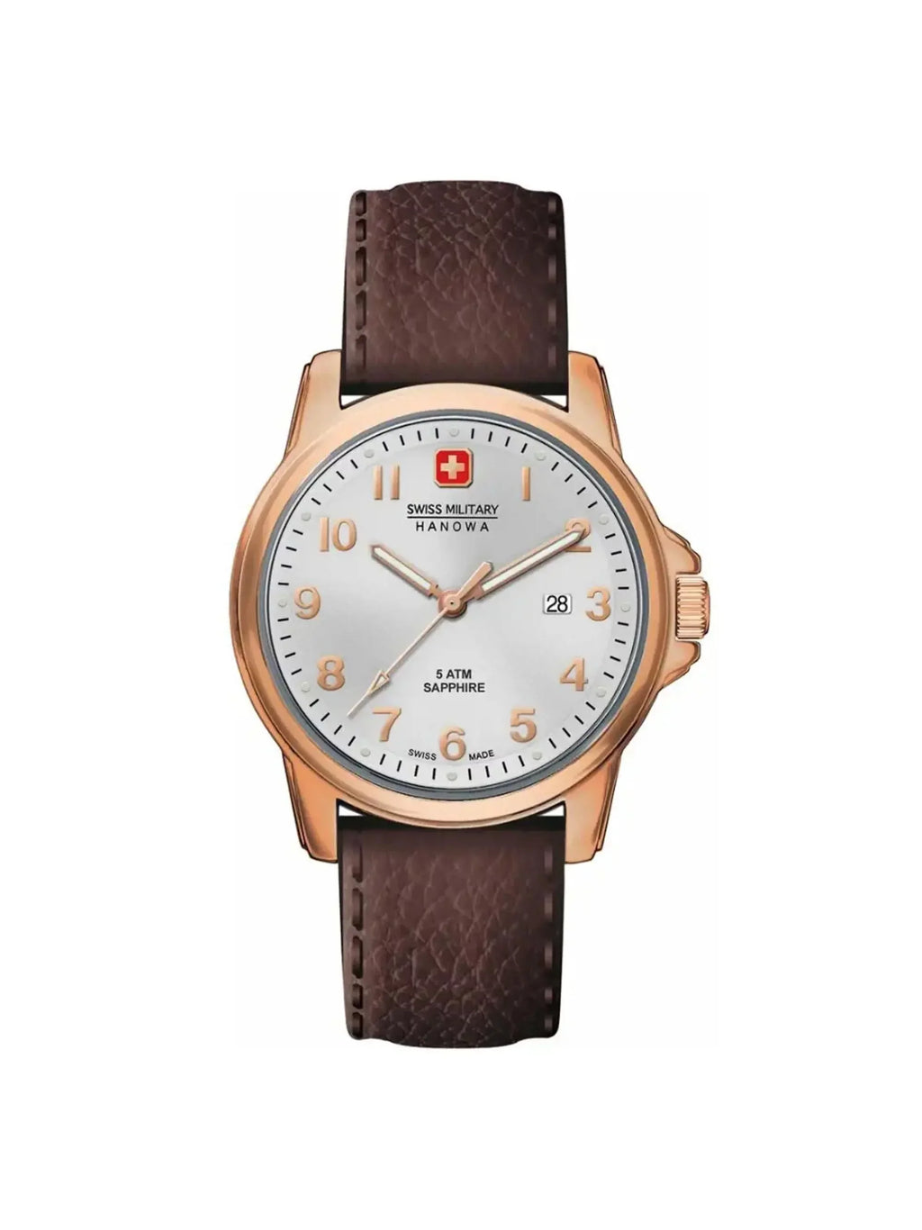 Swiss Military Hanowa Soldier Prime Steel Silver Dial Men Watch 06-4141.2.09.001